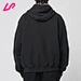 full zip hoodie over face